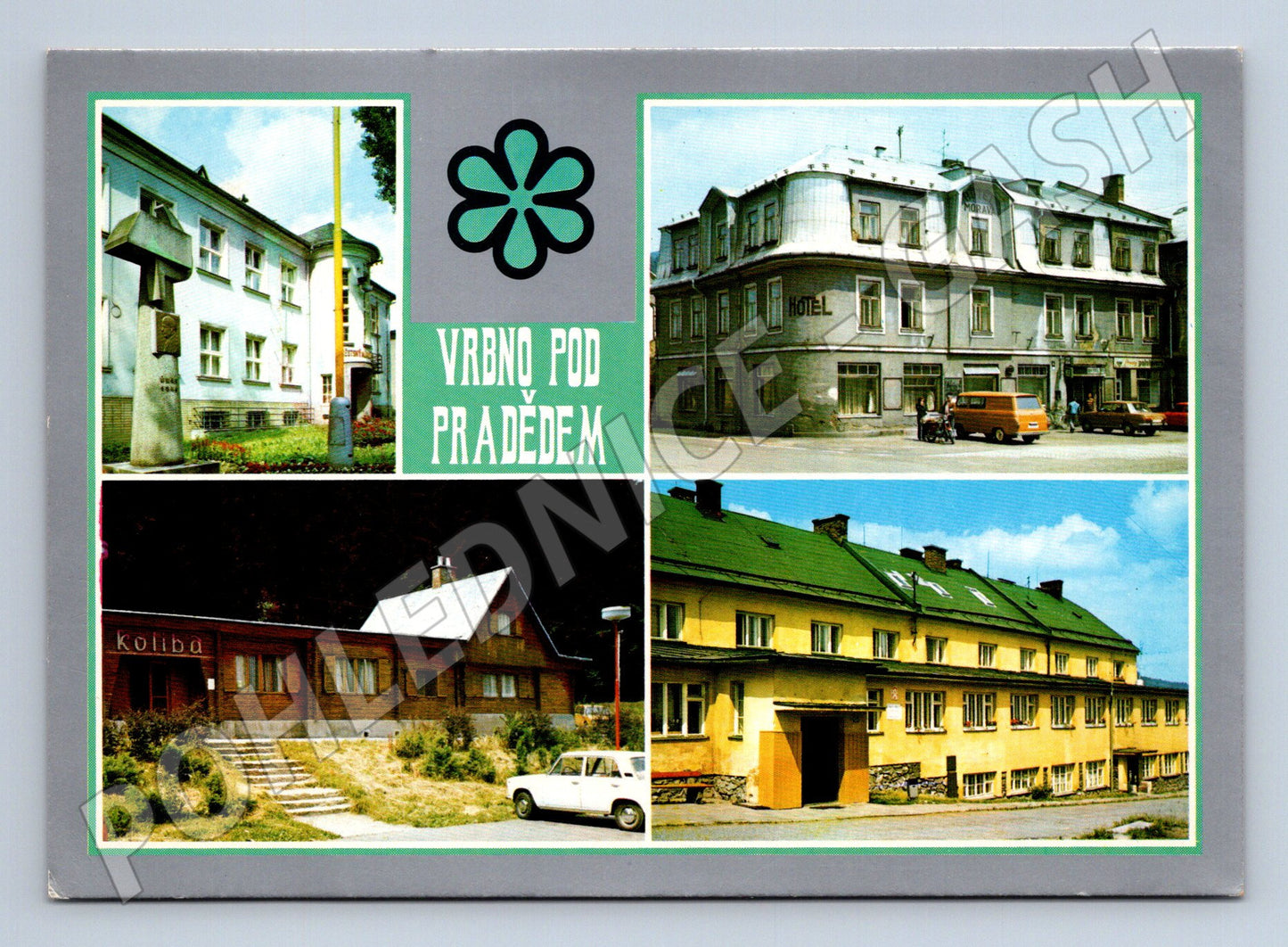 Pohlednice Vrbno pod Pradědem různé pohledy (M28063)
