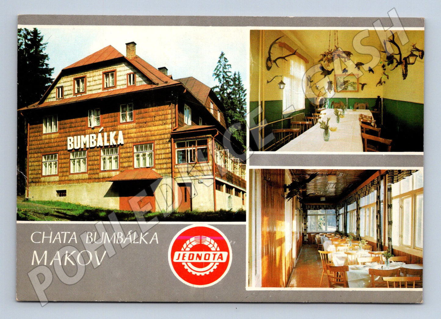 Pohlednice Slovensko Chata Bumbálka Makov (M28071)