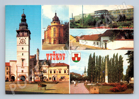 Pohlednice Vyškov různé pohledy (M28072)