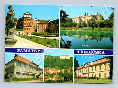 Pohlednice Třebíčsko památky (M28077)