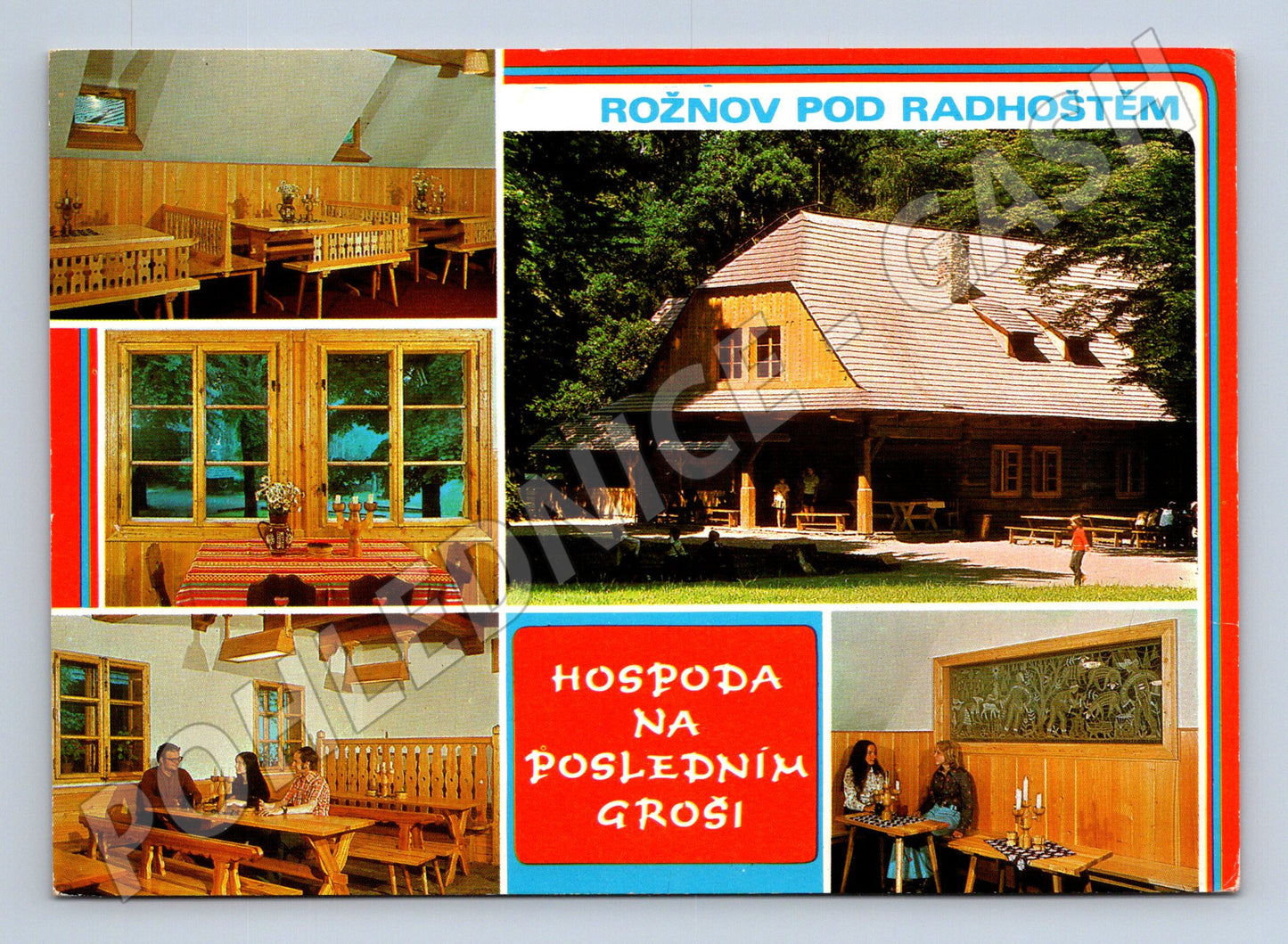Rožnov pod Radhoštěm Hospoda Na posledním groši 197x (M28080)