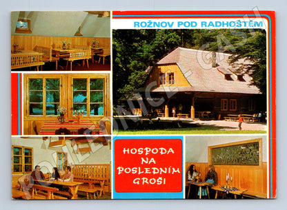 Rožnov pod Radhoštěm Hospoda Na posledním groši 197x (M28080)