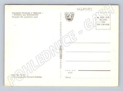 Rožnov pod Radhoštěm Hospoda Na posledním groši 197x (M28080)
