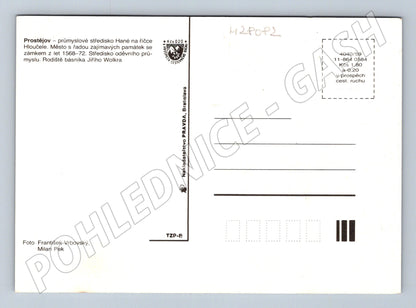 Pohlednice Prostějov mix záběrů s Veleninem (M28082)