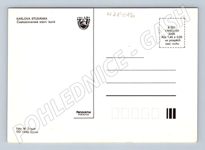 Pohlednice Karlova Studánka lázně multi-pohled (M28086)