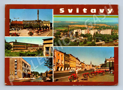 Pohlednice Svitavy různé záběry 1976 (M28091)