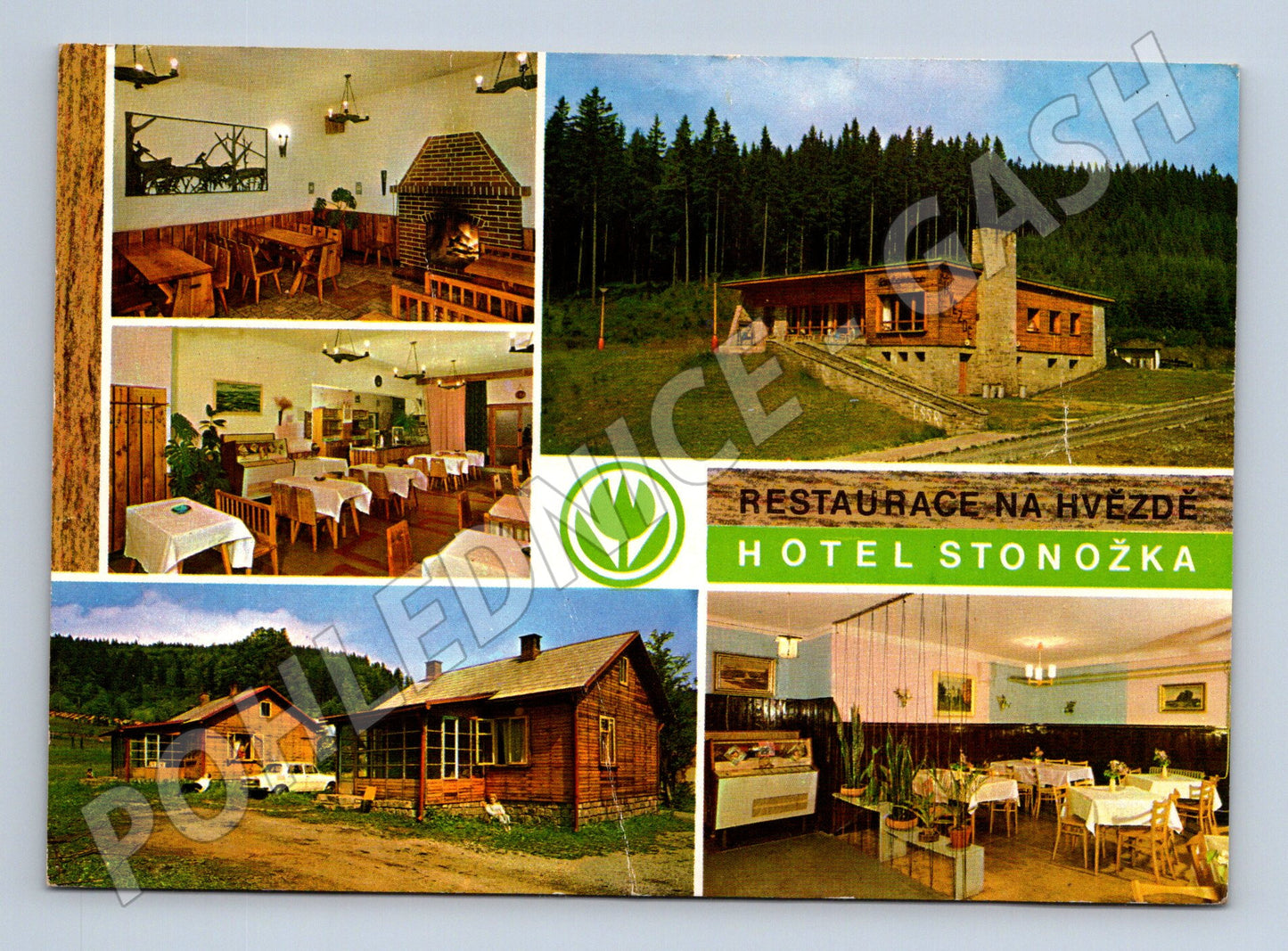 Pohlednice Karlova Studánka Hotel Stonožka (M28092)
