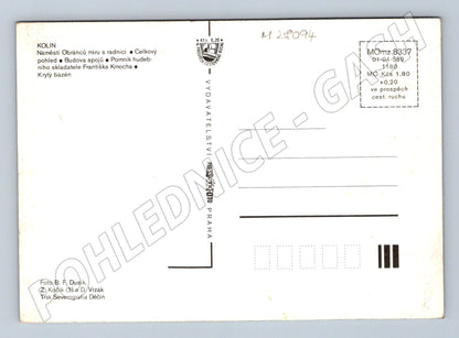 Pohlednice Kolín více pohledů (M28094)
