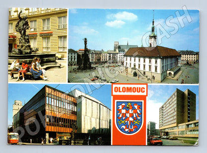 Pohlednice Olomouc vícepohledy 1980 (M28097)