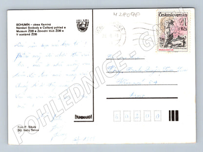 Pohlednice Bohumín multi-view 1969 (M28098)