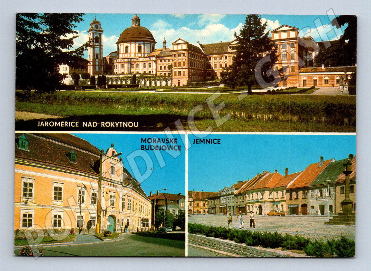 Pohlednice Jaroměřice Moravské Budějovice Jemnice (M28105)