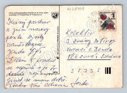 Pohlednice Jiřice a okolí 1975 (M28109)