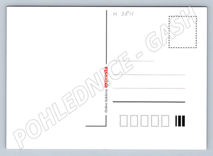 Postcard abstract Christmas motif 2024 (M2811)