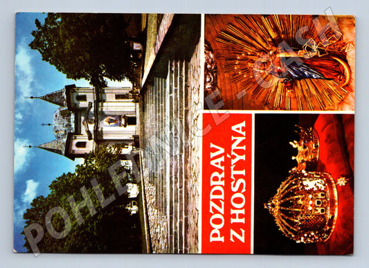 Pohlednice Svatý Hostýn poutní chrám (M28114)