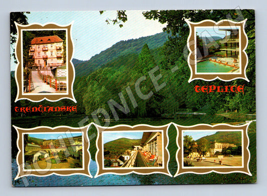 Pohlednice Slovensko Trenčianske Teplice multi-view (M28124)