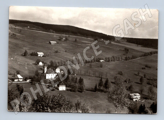 Pohlednice Zdobnice Orlické hory kostel údolí 194x (M28154)