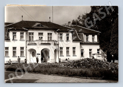 Pohlednice Osečná Lázně Kundratice lázeňský dům 1958 (M28155)