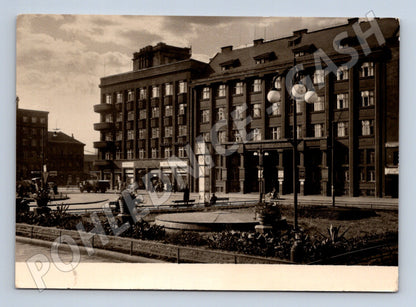 Pohlednice Ostrava třída Jiřího Dimitrova 1955 (M28158)