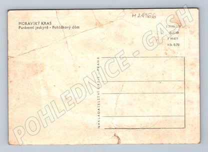 Pohlednice Moravský kras Punkevní jeskyně - Pohádkový dům (M28166)