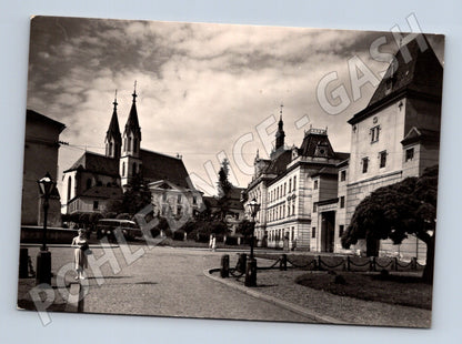 Pohlednice Kroměříž Sněmovní náměstí 195x (M28170)