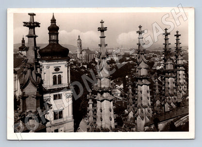 Pohlednice Kutná Hora Chrám sv. Barbory a město (M28172)