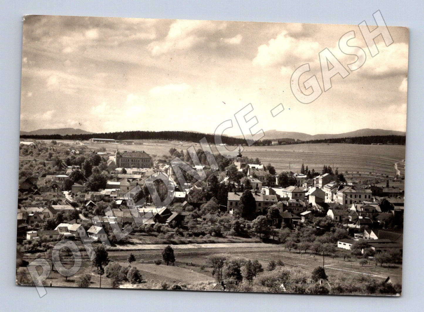 Pohlednice Valašské Klobouky celkový pohled (M28173)
