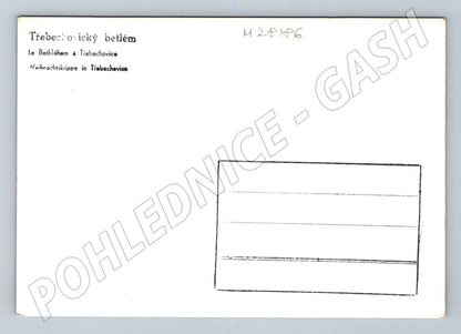 Pohlednice Třebechovický betlém (M28186)
