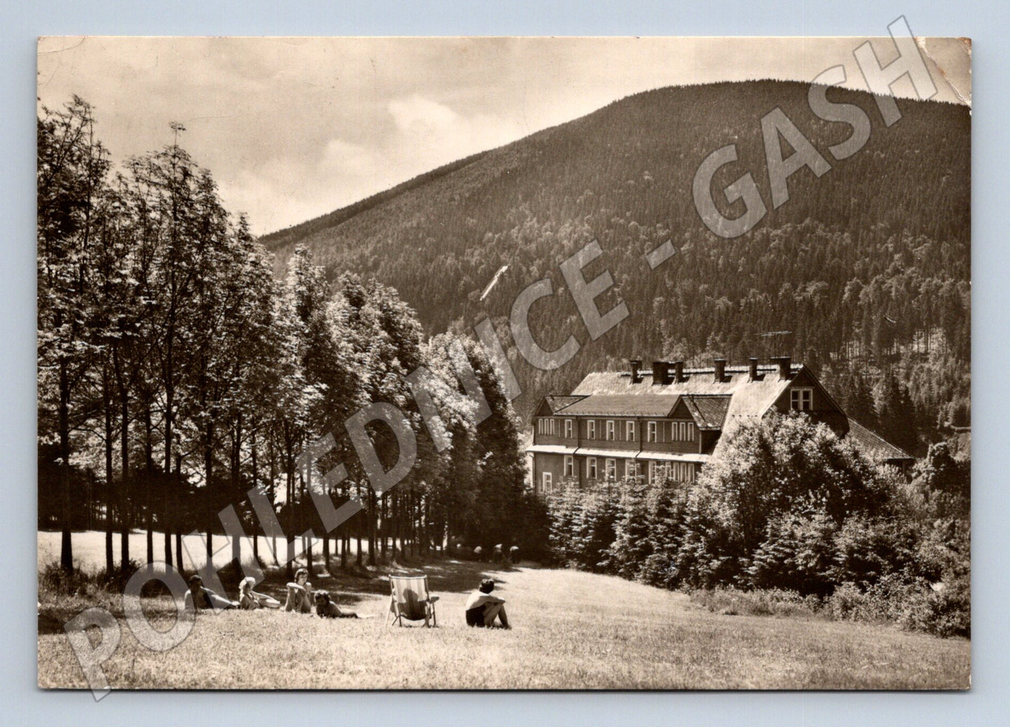 Pohlednice Harrachov Zotavovna ROH Bílý hořec 1972 (M28188)