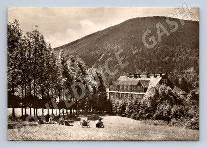 Pohlednice Harrachov Zotavovna ROH Bílý hořec 1972 (M28188)
