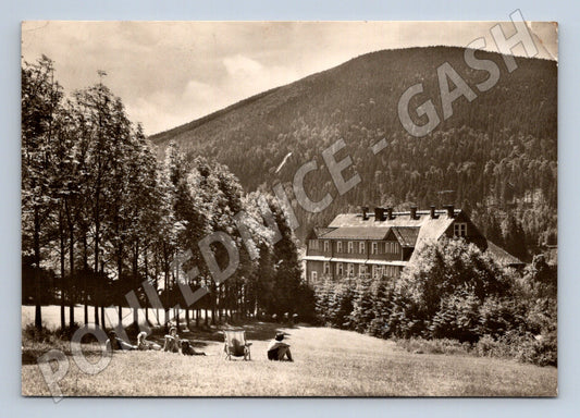 Pohlednice Harrachov Zotavovna ROH Bílý hořec 1972 (M28188)