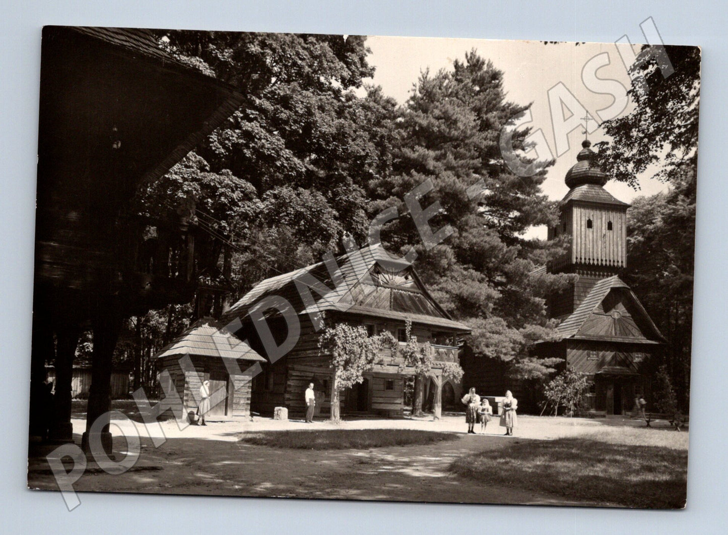 Pohlednice Rožnov pod Radhoštěm Valašské muzeum 1983 (M28192)