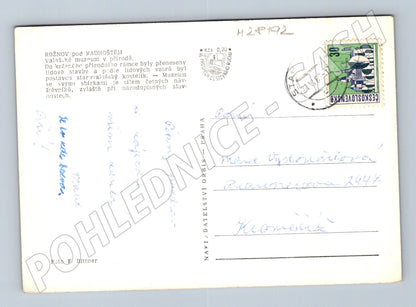 Pohlednice Rožnov pod Radhoštěm Valašské muzeum 1983 (M28192)