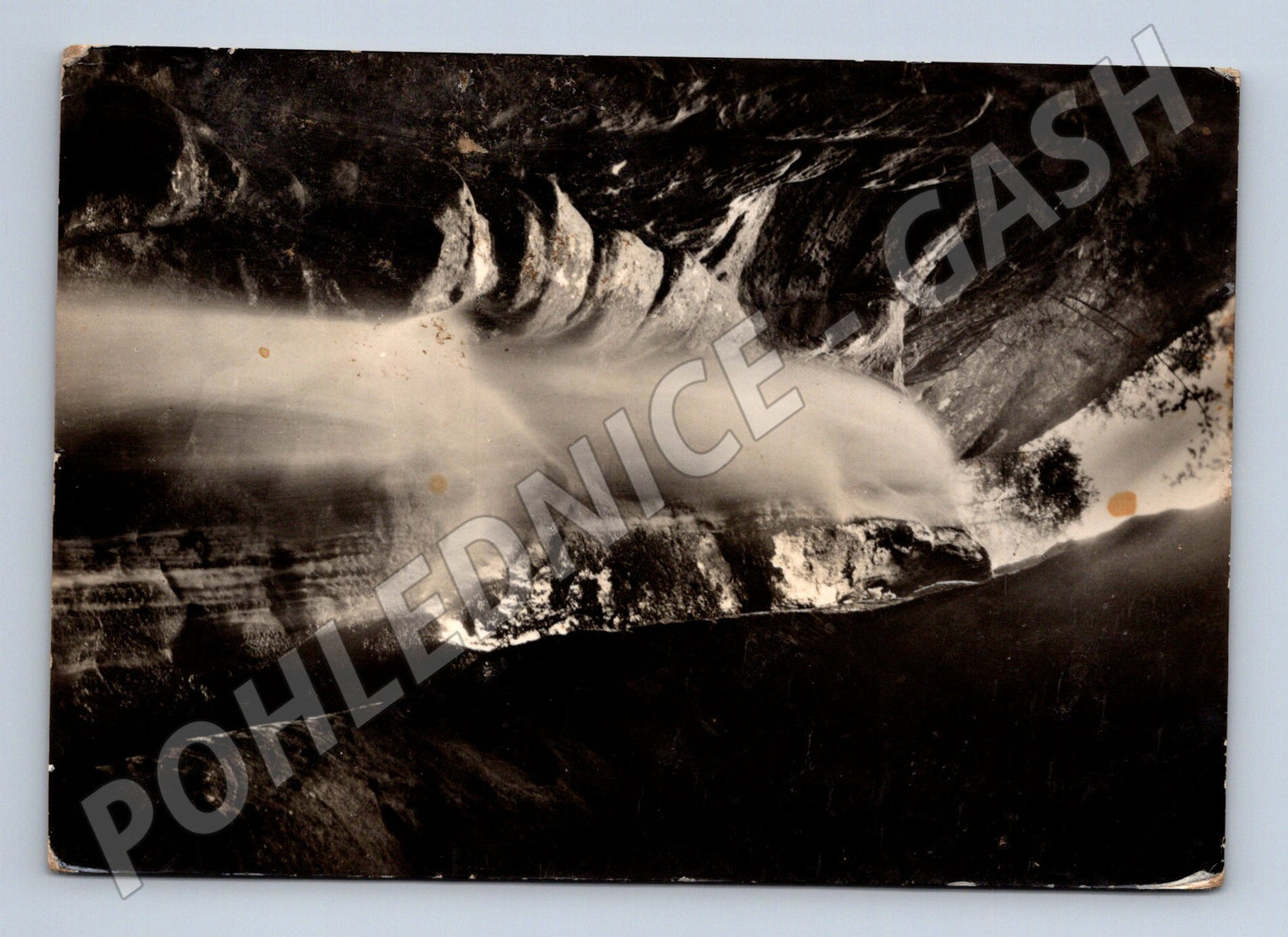 Pohlednice Adršpašské skály Velký vodopád (M28204)