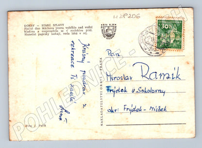 Pohlednice Doksy Staré Splavy koupaliště 195x (M28206)