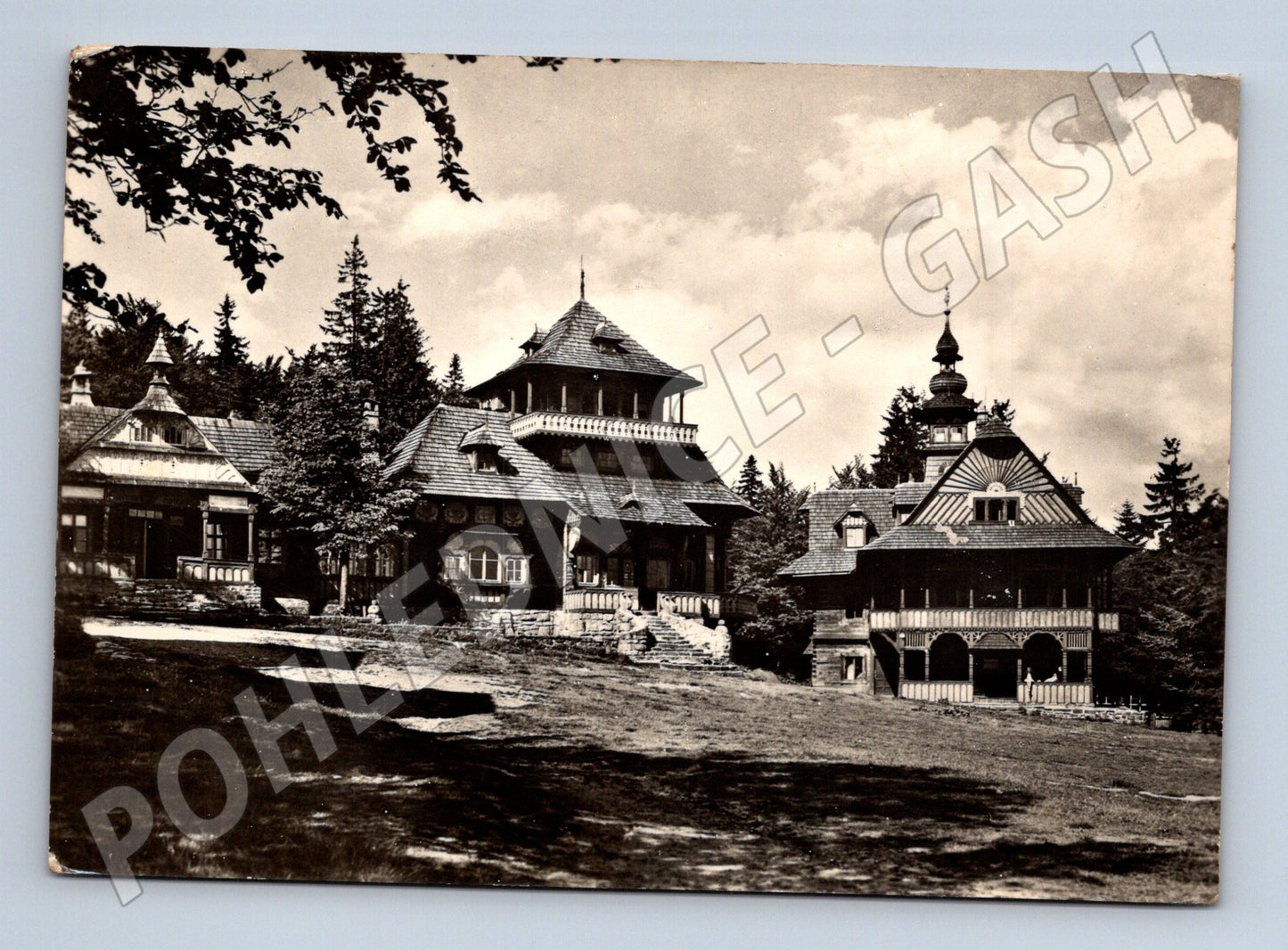 Pohlednice Pustevně Radhošť Maměnka a Libušín (M28209)