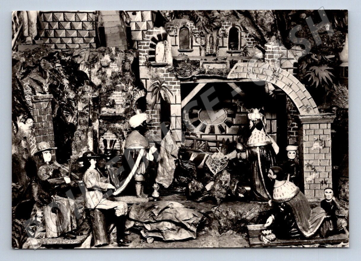 Postcard Steinöcher's Nativity Scene Jindřichův Hradec (M2821)