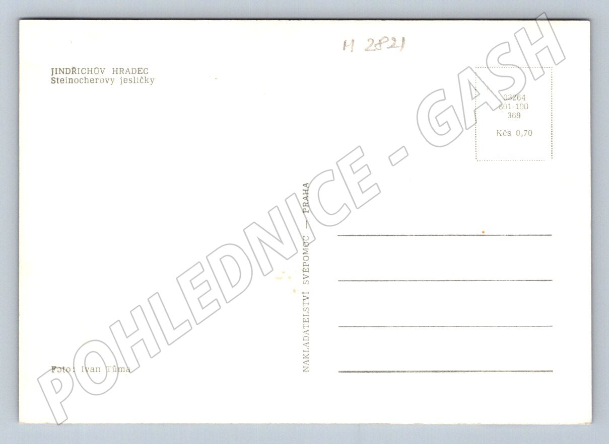 Postcard Steinöcher's Nativity Scene Jindřichův Hradec (M2821)