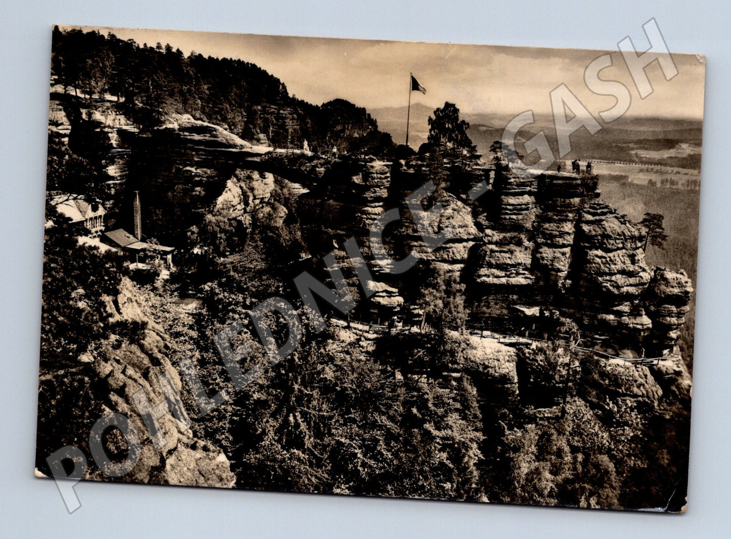 Pohlednice Pravčická brána České Švýcarsko 1950 (M28213)