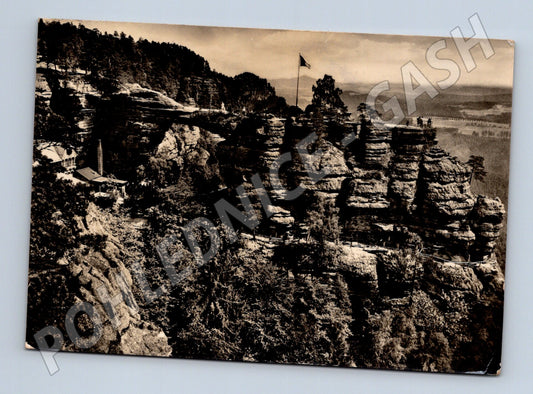 Pohlednice Pravčická brána České Švýcarsko 1950 (M28213)