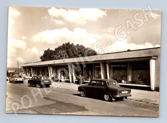 Pohlednice Chyňava Prodejna Jednoty 1960s (M28218)