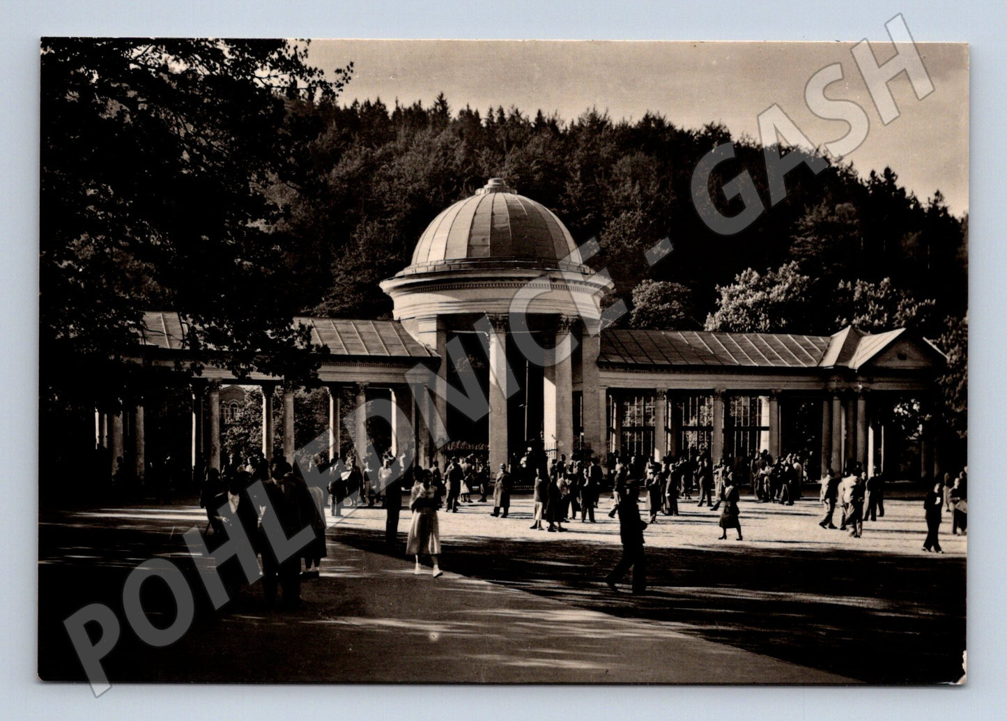 Pohlednice Mariánské Lázně Rudolfův pramen (M28224)
