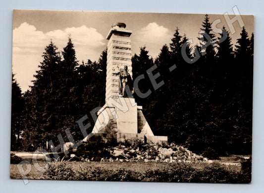 Pohlednice Šumava Baarův pomník na Výhledech (M28230)