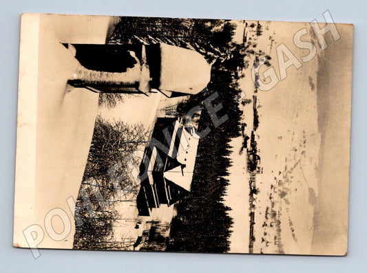 Pohlednice Deštné v Orlických horách Jiráskův dům zima (M28243)