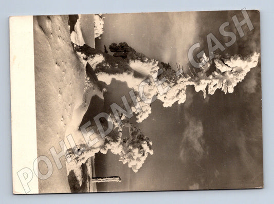 Pohlednice Beskydy Lysá hora zima 1952 (M28246)