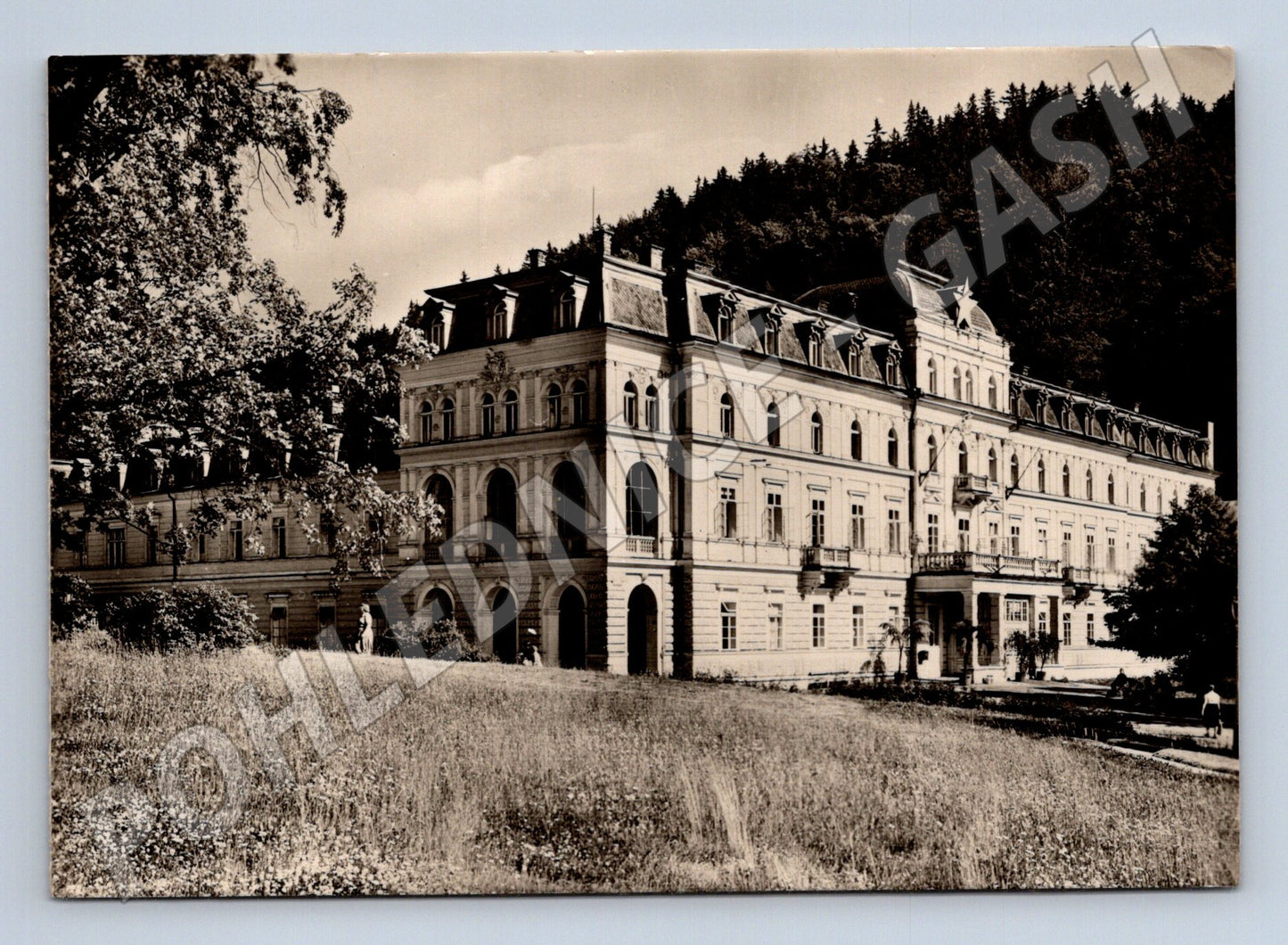 Pohlednice Mariánské Lázně lázně pracujících (M28252)