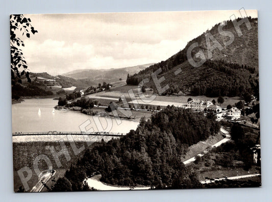 Pohlednice Bystřička na Valašsku přehrada Hotel Klenov (M28256)