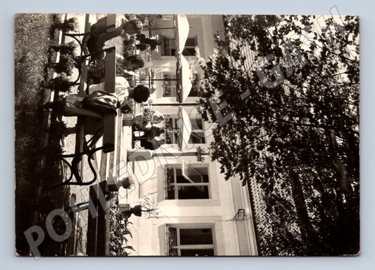 Pohlednice Slatěnice restaurace terasa 1980 (M28268)