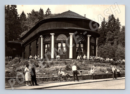 Pohlednice Karlova Studánka Hudební hala 1956 (M28274)