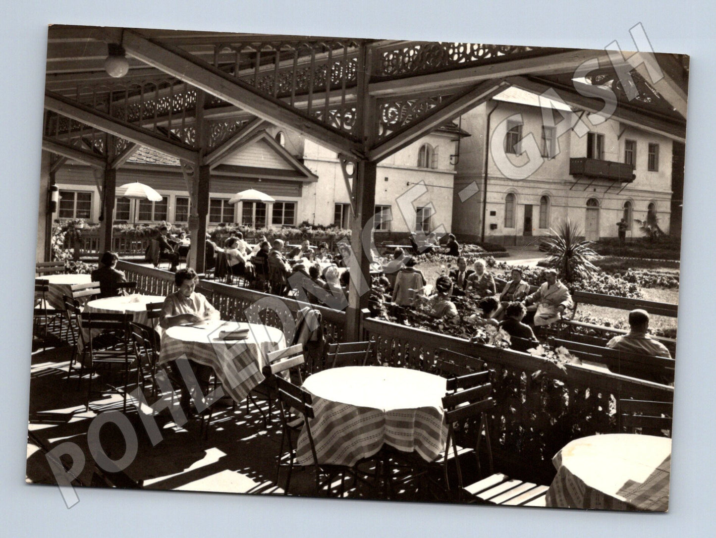 Pohlednice Sedmihorky Zotavovna ROH restaurace 70. léta (M28281)
