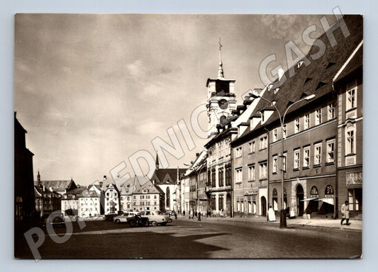 Pohlednice Cheb Náměstí Krále Jiřího z Poděbrad 1966 (M28285)